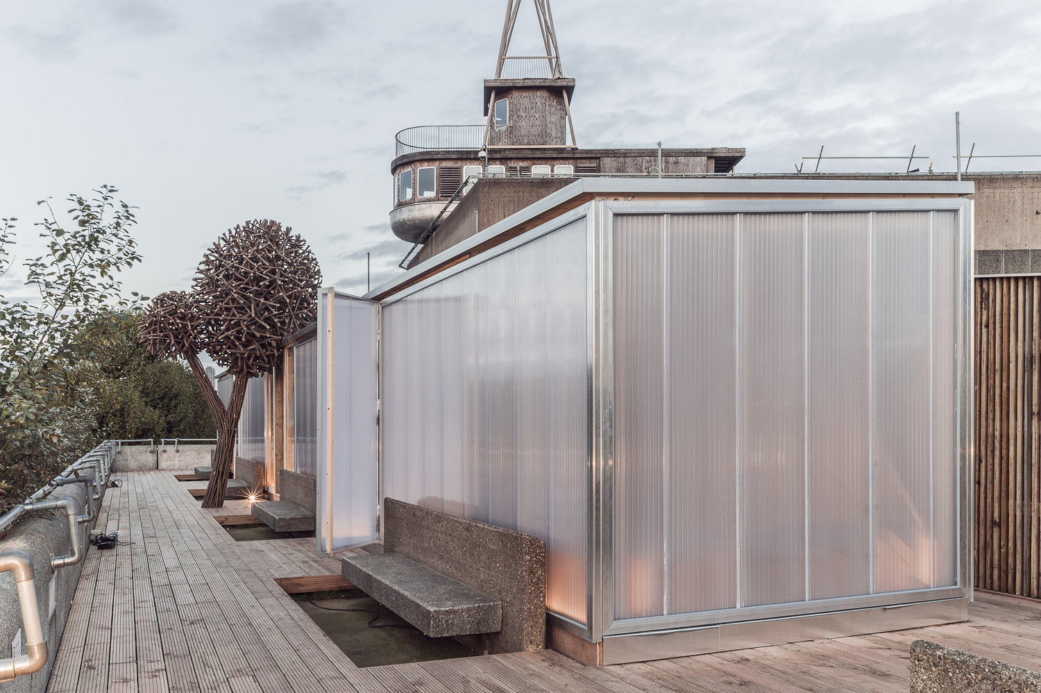 Queen Elizabeth Rooftop Sauna