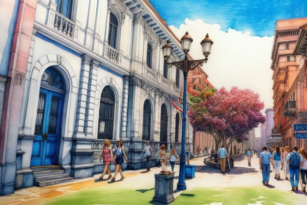 immersing myself in the daily rhythms of Central America’s cityscapes