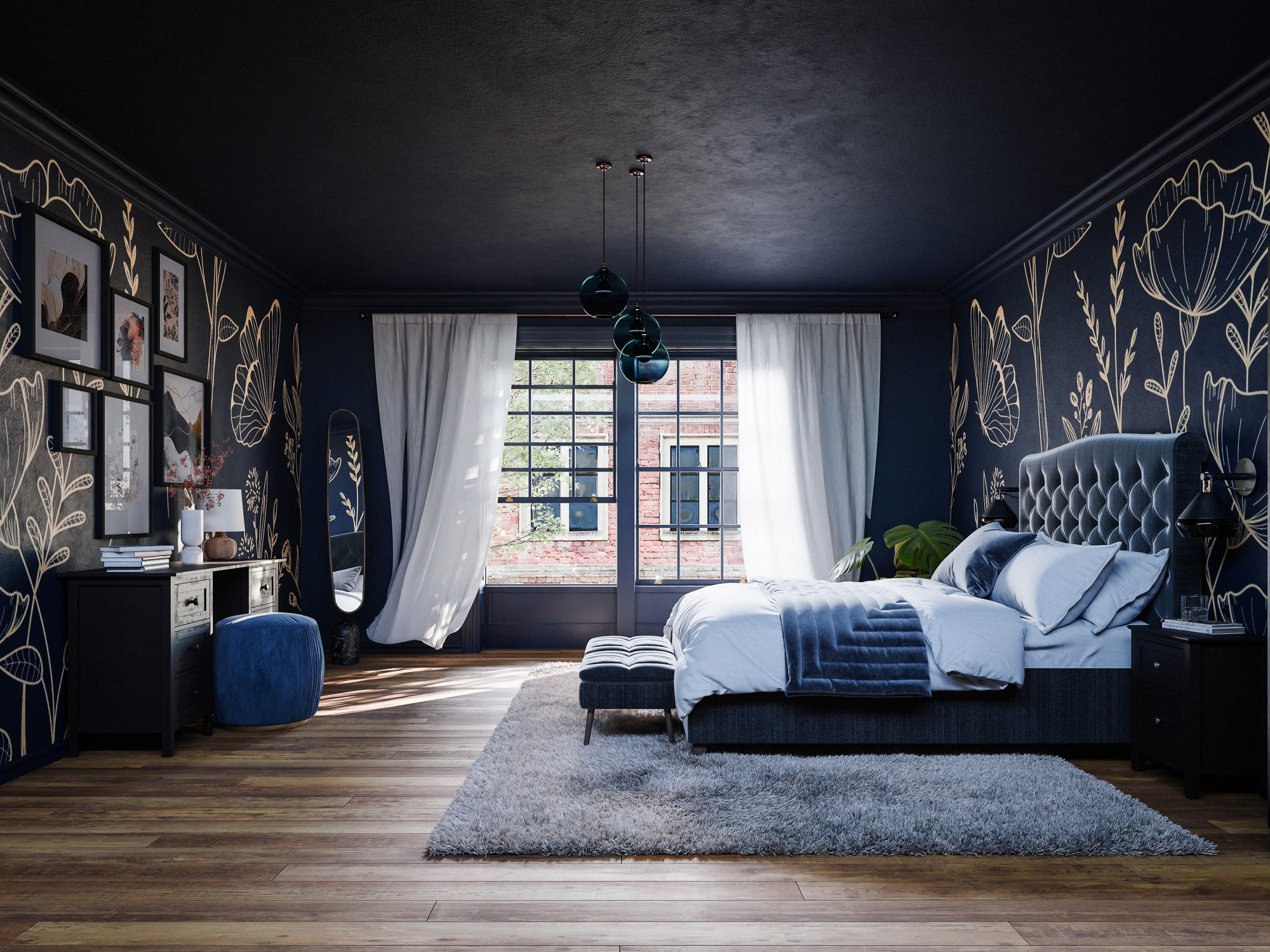 Blue room