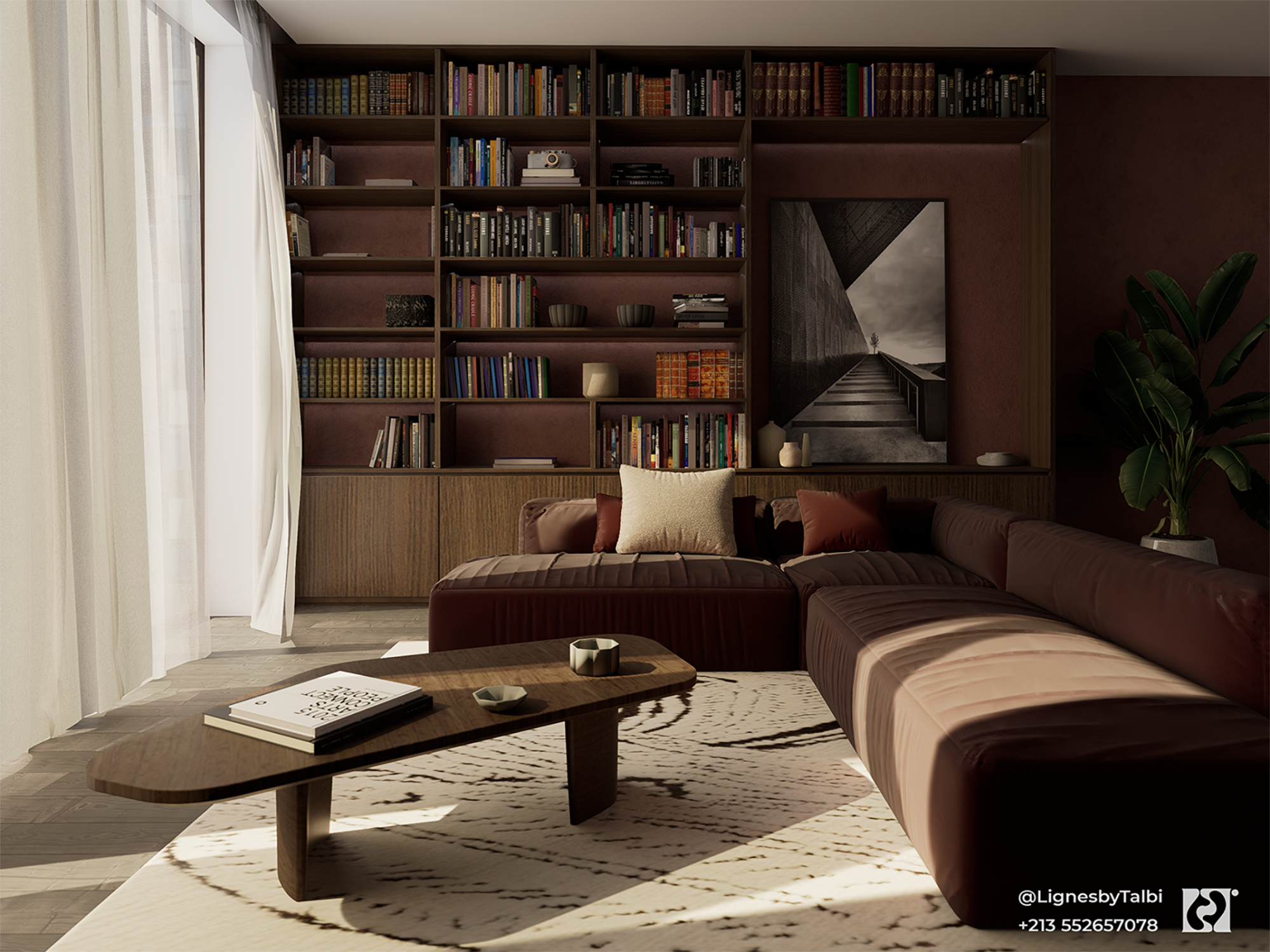 Living room interior design
