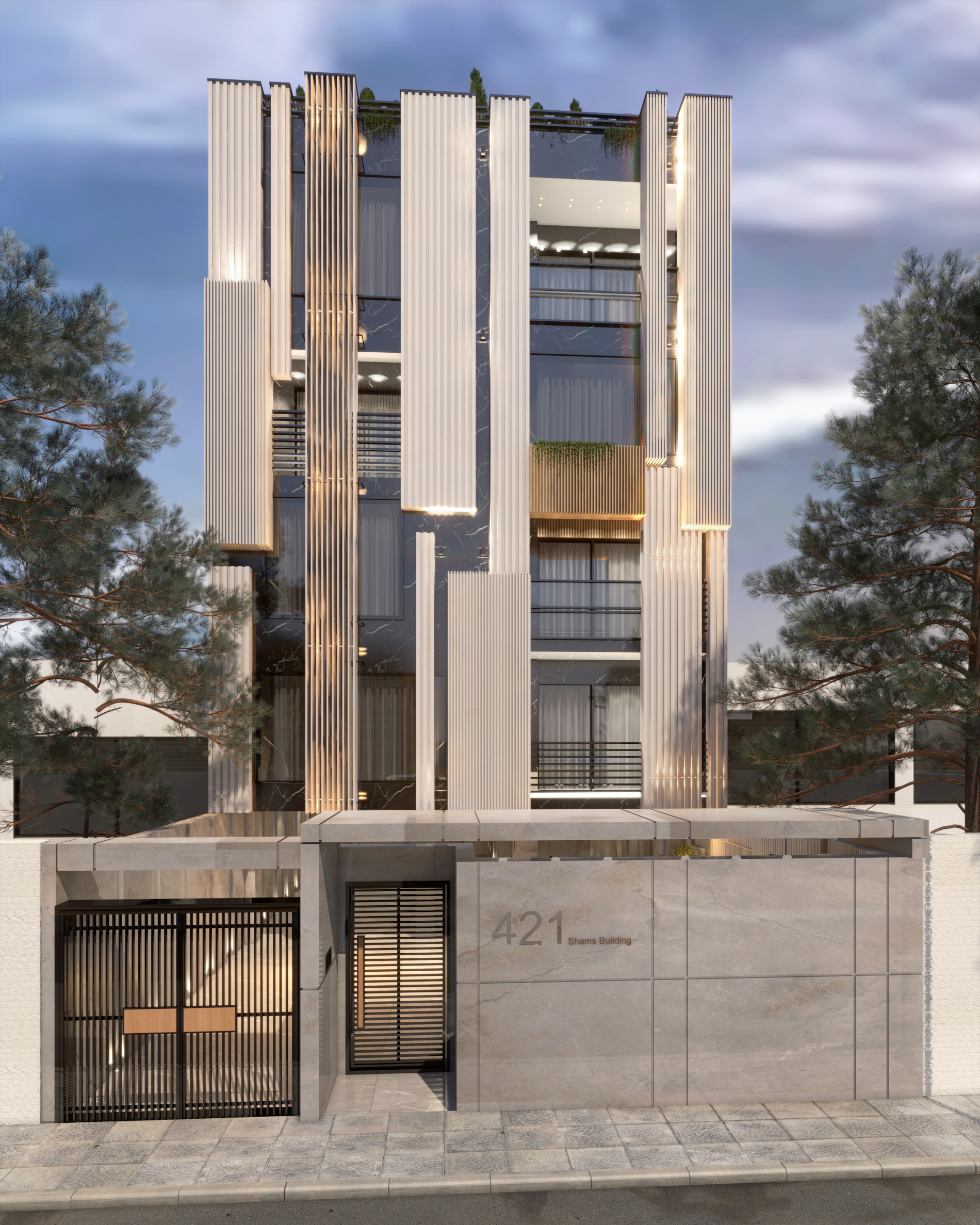 Faced Modern Design
