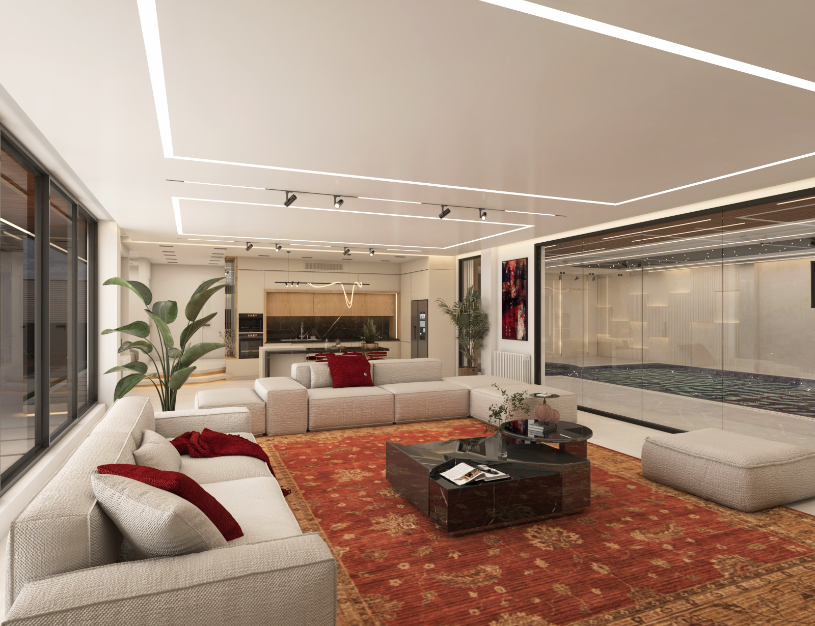 Garden interior design