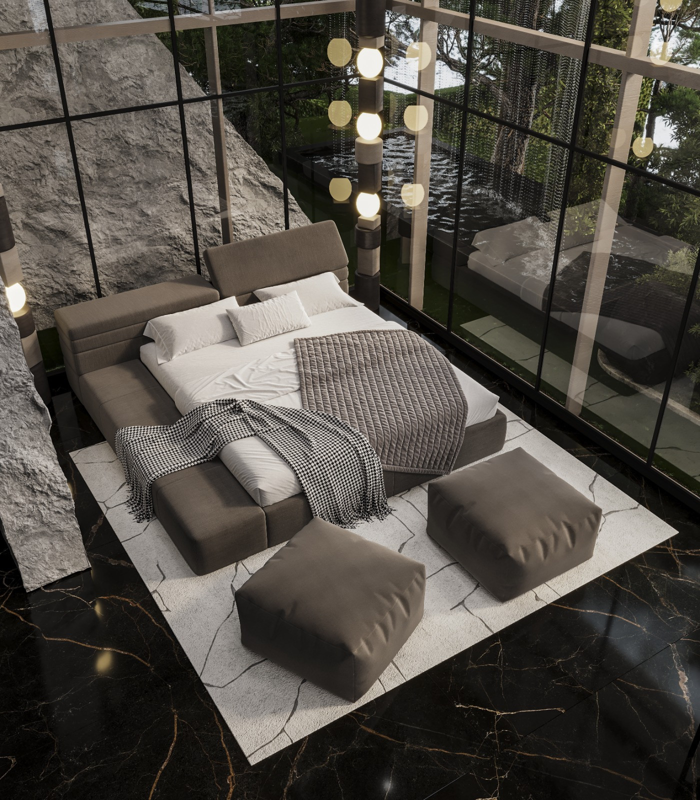 BEDROOM IN THE FOREST