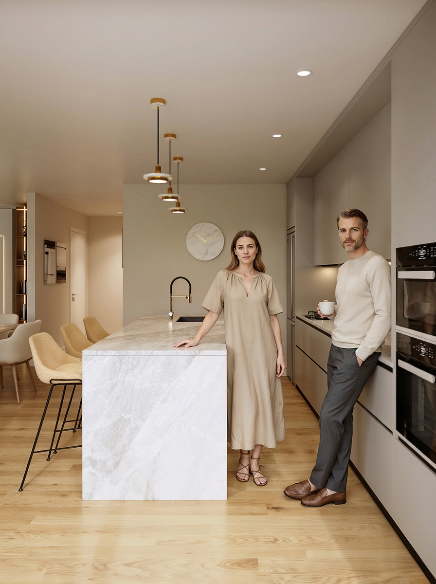 Luminous Harmony: Open-Plan Living & Dining Excellence